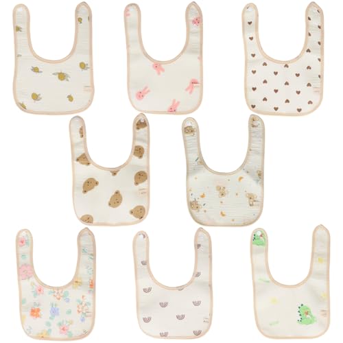 EOAMGO 8 Pack Baby Bibs
