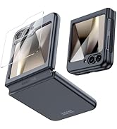 Vizvera [2+2 Pack for Samsung Galaxy flip 4 Screen Protector [Not Glass] Accessories 2 Pack EPU F...
