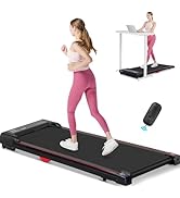 GTPLAYER Walking Pad Treadmill Under Desk Treadmill for Home Office 2.5HP Running Machines 3 in 1...