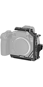 NEEWER LUMIX S5 II X Half Cage Half Cage for S5 II/S5 II X G9 II Camera, Metal Video Rig, HDMI Ca...
