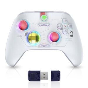EasySMX Wireless PC Controller Bluetooth Game Controller X15 Gamepad