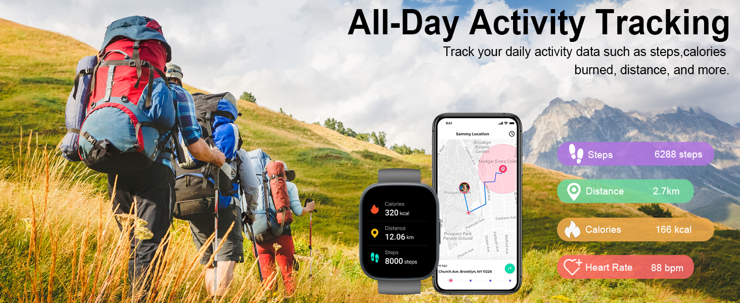 Smart Watch for Men Women Answer/Make Calls