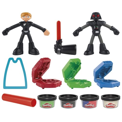 Play-Doh Star Wars Squish & Slice Lightsabers 10-cm Action Figure Se