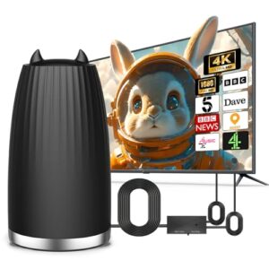 TV Aerial - Indoor TV Aerial with Signal Booster