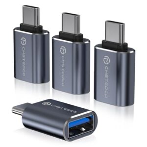 AILVLVNG USB C to USB 3.0 Adaptor 4 Pack