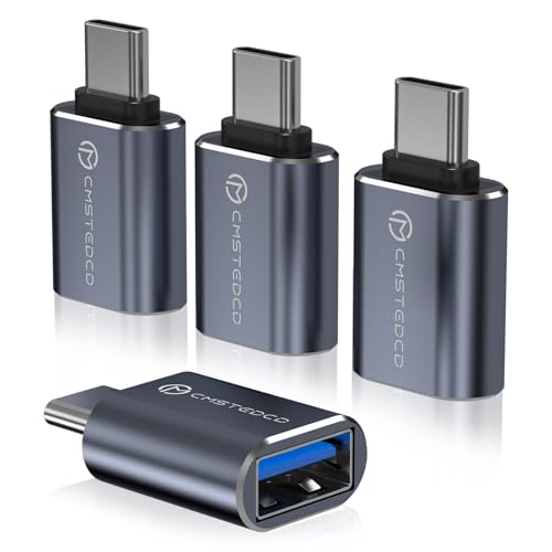 AILVLVNG USB C to USB 3.0 Adaptor 4 Pack