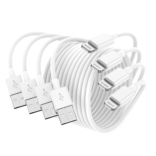 OTLPTMON 4Pack for iPhone Charger Fast Charge Cable 2M