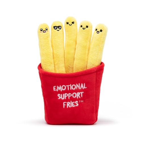 WHAT DO YOU MEME? Emotional Support Fries - Size Large - The Original Viral Cuddly Plush Comfort Food