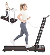 CITYSPORTS Under Desk Treadmill, Portable Walking Pad Treadmill, Adjustable Speed,Remote & APP Co...