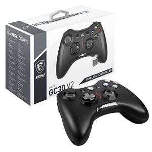 MSI FORCE GC30 V2 Wireless PC Gamepad Controller - 2.4 GHz