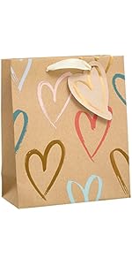 UK Greetings Medium Gift Bag for Her/Friend - For Birthdays, Valentine's Day & Other Events - Kra...