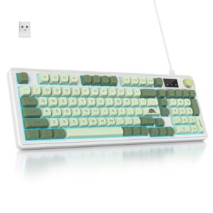 SOLIDEE 96% Wireless Membrane Keyboard with Knob