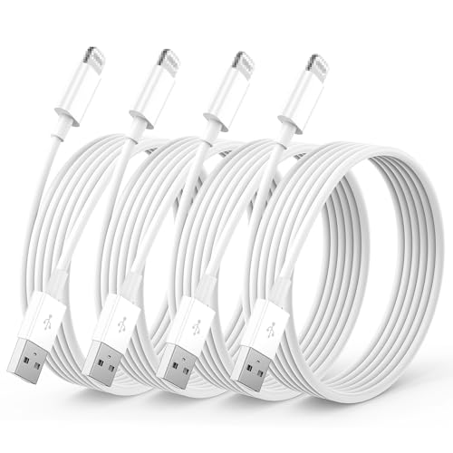 4Pack for iPhone Charger Cable 1M