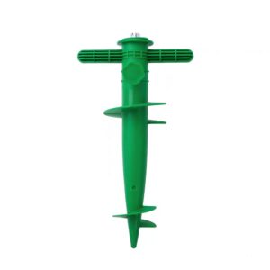 Easylife Screw-In Umbrella Anchor - Fits Poles 2-3cm in Diameter. Beach Umbrella Sand Anchor - Twists into Sand