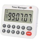 Digital Countdown Days Timer Clock - AIMILAR 999 Days Count Down Clock Timer for Vacation Retirem...