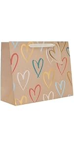 UK Greetings Large Gift Bag for Her/Friend - For Birthdays, Valentine's Day & Other Events - Kraf...