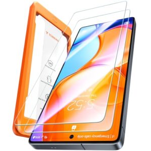 TORRAS for Samsung S25 Ultra Screen Protector [Top Fingerprint ID] [12FT Military Shatterproof] [9H Anti-Scratch] [No Bubbles No Dust] Tempered Glass Samsung Galaxy S25 Ultra Screen Protector