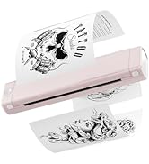 Phomemo M08F Portable Thermal Printer, Mobile Monochrome Printer Supports A4 Size, Wireless Bluet...