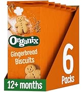 Organix Strawberry & Apple Puffcorn Organic Finger Food Toddler Snack 12+ Months Multipack 4 x 10...