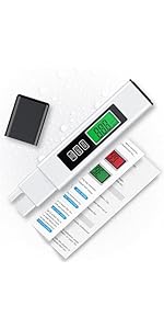 Pawfly 3 in 1 TDS Meter Digital Water Tester, TDS EC and Temperature (℃/℉) Meter, Water Test Mete...