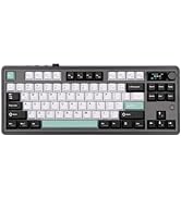 MechLands AK980 98% Mechanical Keyboard, BT5.0/USB-C/2.4GHz Wireless Gaming Keyboard, Hot Swappab...