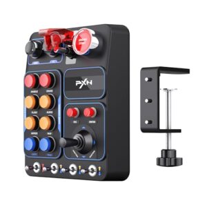 PXN CB1 Control Box for Euro Truck Simulator and American Truck Simulator Customizable RGB lighting with high flexibility