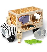 Melissa & Doug Wooden Lacing Beads | Wooden Toys | Developmental Toy | Problem Solving | 3+ | Gif...