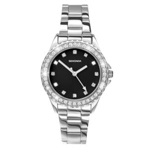 Sekonda Elizabeth Women's Quartz Watch 33mm with Stone Set Case