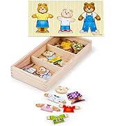 Melissa & Doug Wooden Panels & Laces - Pets | Developmental Toy | Lacing Activities | 3+ | Gift f...