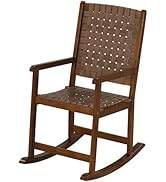 RELAX4LIFE Set of 2 Folding Chairs, Outdoor Dining Chairs with High Backrests, Armrests, 2PCS Por...