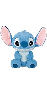 MINISO Stitch Plush Toy, 10.2x7.8 inch/26x20 cm Classic Stitch Cuddly Toy, Stuffed Soft Plush Dol...