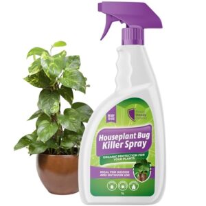 House Plant Bug Killer Spray 1L – Natural Insecticide for Indoor & Outdoor Plants – Kills Aphids