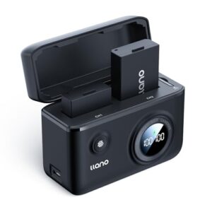 llano 2-Pack LP-E10 Batteries and 18W Fast Dual Battery Charger