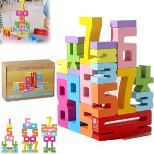 20pcs Number Blocks Toys for Kids
