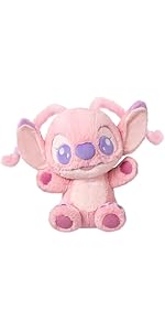 MINISO Angel Stitch Soft Toy for Kids 32cm, 12.5inch Stitch Plush Toy Cuddly, Stitch Cuddly Toy w...