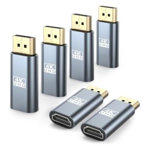 Elebase DisplayPort to HDMI Adapter 4K@30Hz 6Pack