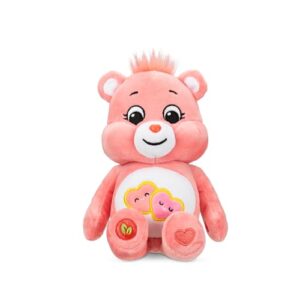 Care Bears | Love-A-Lot Bear 22cm Bean Plush | Collectable Cute Plush Toy