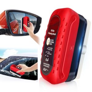 Automotive Oil Film Cleaning Brush with Reusable Foam Sprayer