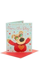Boofle Valentine's Day Card From the Dog - Cute Design