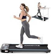 CITYSPORTS Treadmills for home,Under Desk Treadmill Ultra Slim Walking Pad with Remote,LED Displa...