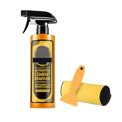 Car Cement Remover - 500ml Car Concrete Dissolver | Concrete Remove Cement Dissolver Cement Stain Cleaner | Cement Remover
