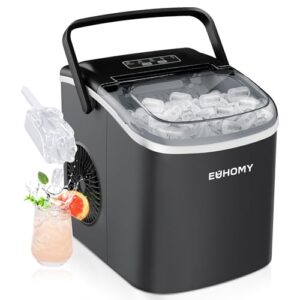 EUHOMY Ice Maker Machine Countertop Ice Cube Maker
