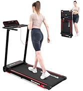 CITYSPORTS Folding Treadmills For Home,1-12KM/H Under Desk Treadmill,Portable Walking Pad Treadmi...