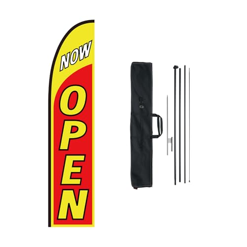 VEVOR Open Flag with Pole Kit