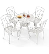 COSTWAY 3 Pieces Rattan Garden Furniture Set, L Shaped Patio Conversation Set with Cushions, Loun...