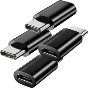 pluX 4 Pack Micro USB to USB-C Adapter