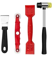 Aquarium Aquascape Tools Kit, 4 in 1 Anti-Rust Aquatic Plant Aquascaping Tool Stainless Steel Bla...
