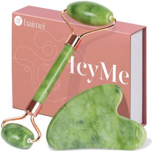 BAIMEI Gua Sha Set and Jade Roller