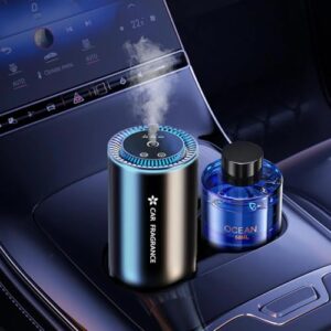 2025 Car Air Freshener Electric Diffuser with 50ml Perfumes (Colognee)