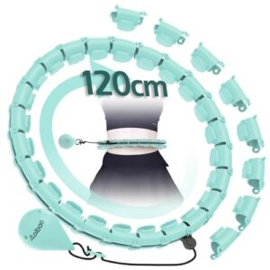 JLoibao Weighted Hula Circle Hoop for Adults weight loss